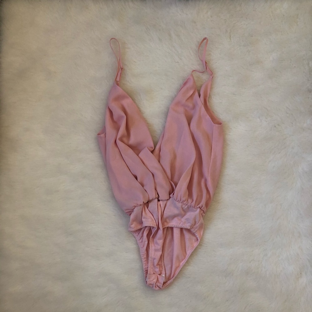 Pink bodysuit